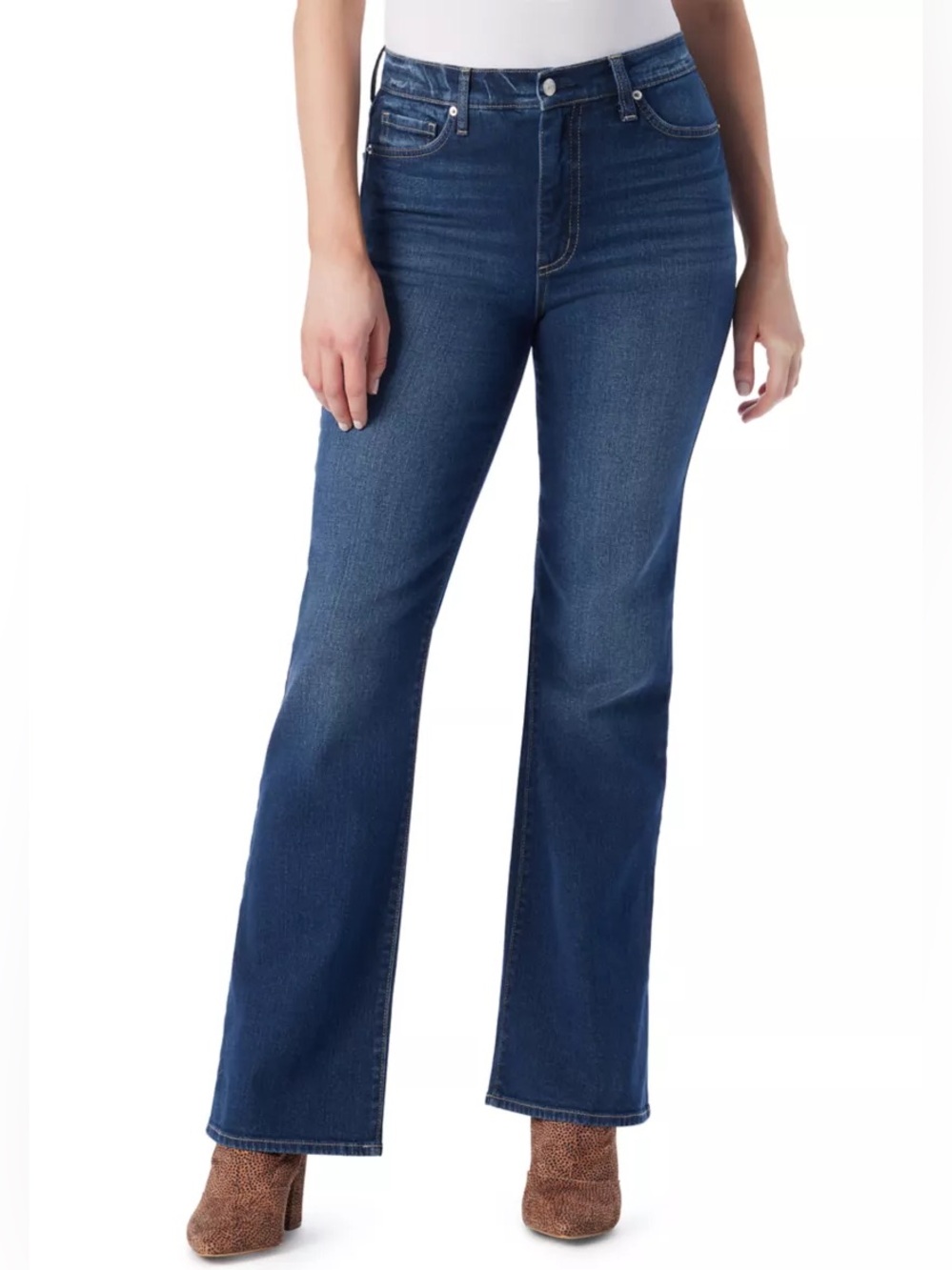 Jessica Simpson mid rise Rhythm boot cut women’s jeans 12/31 EUC